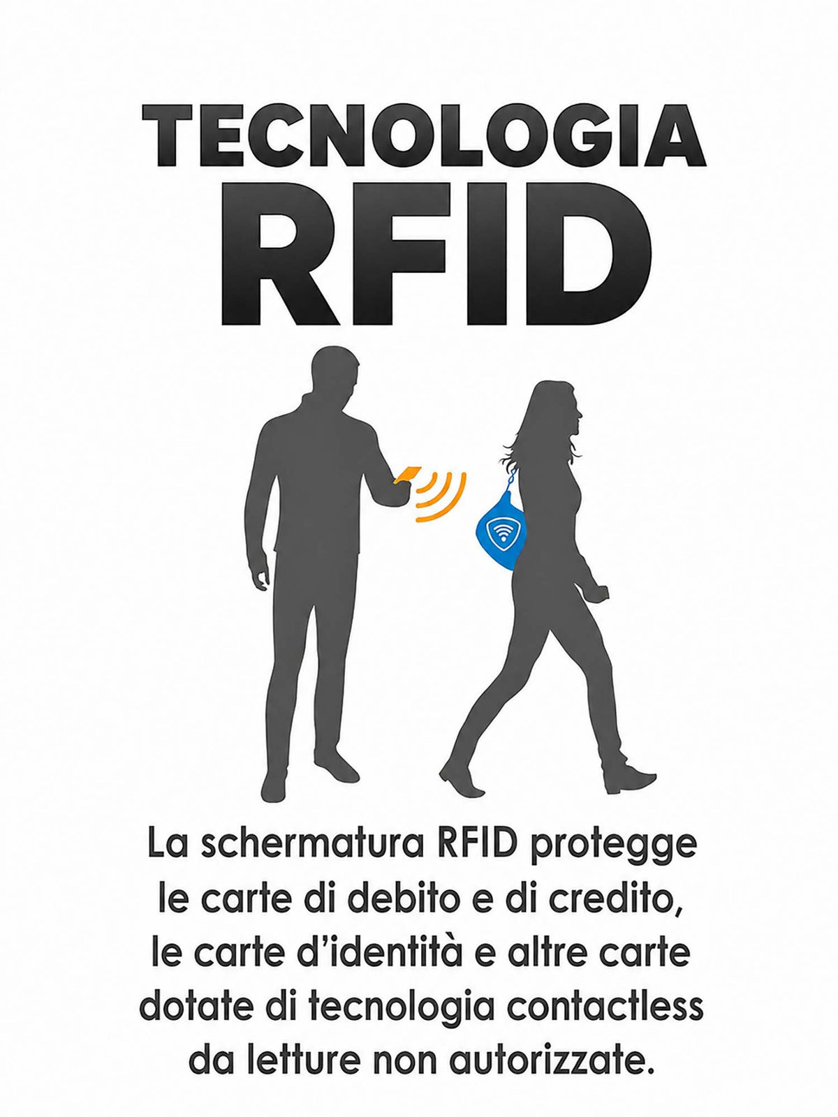 Portafoglio per carte, banconote e monete “Agile”