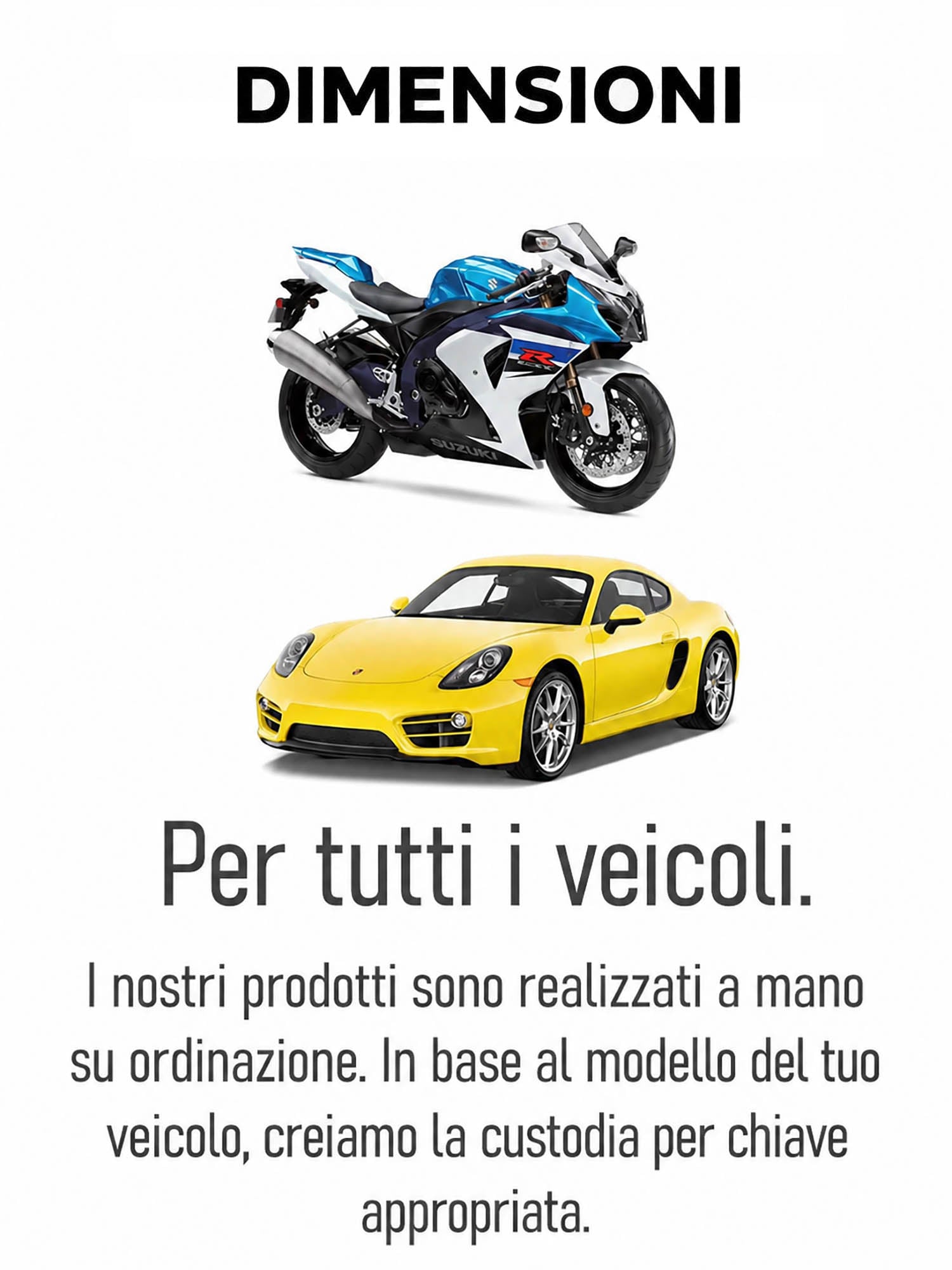 Custodia Portachiavi Auto “Zipper” Universale