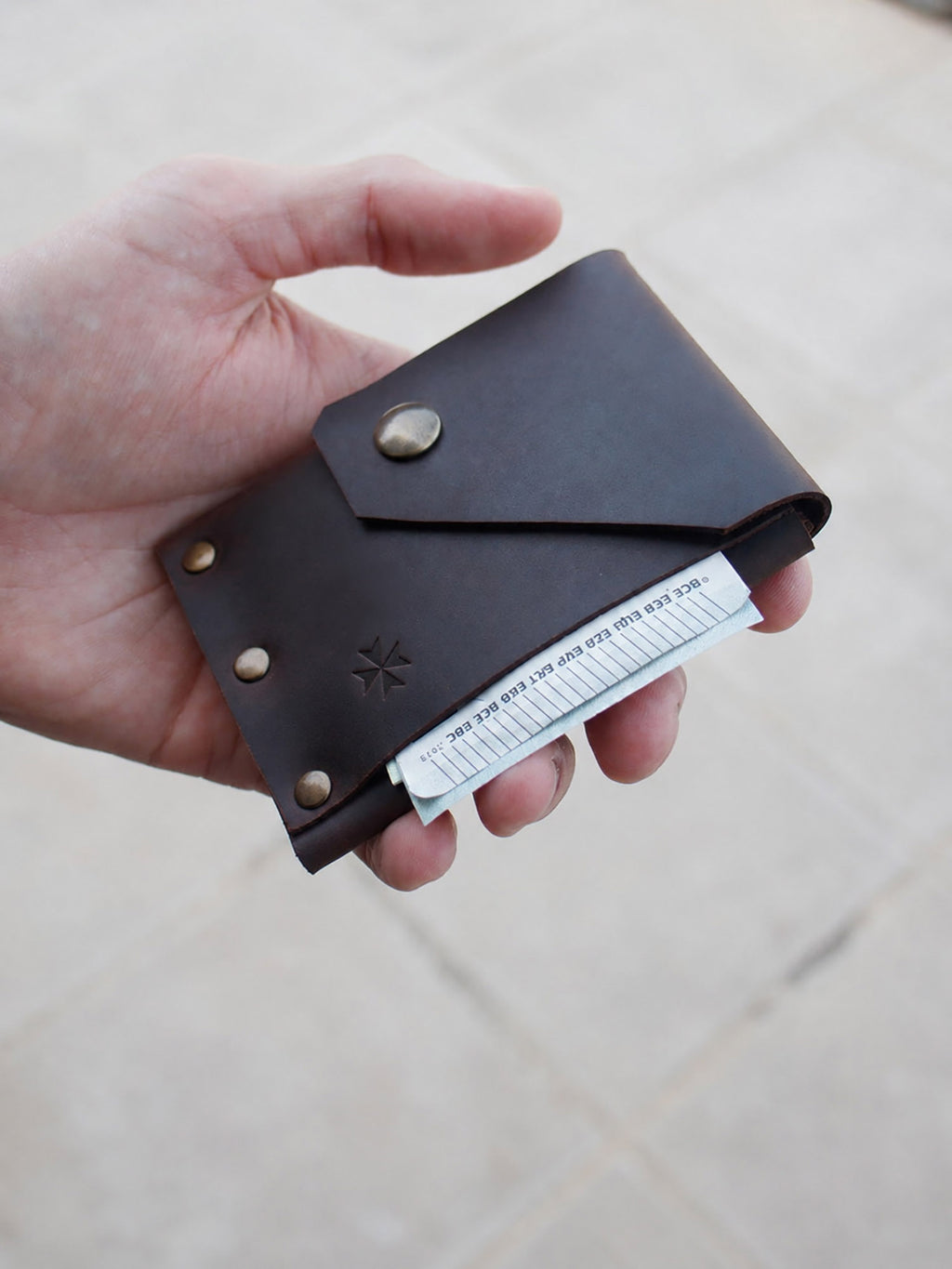 Portafoglio per carte, banconote e monete “Capiente”