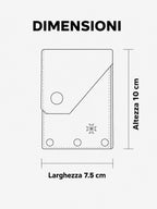 Portafoglio per carte, banconote e monete “Capiente”