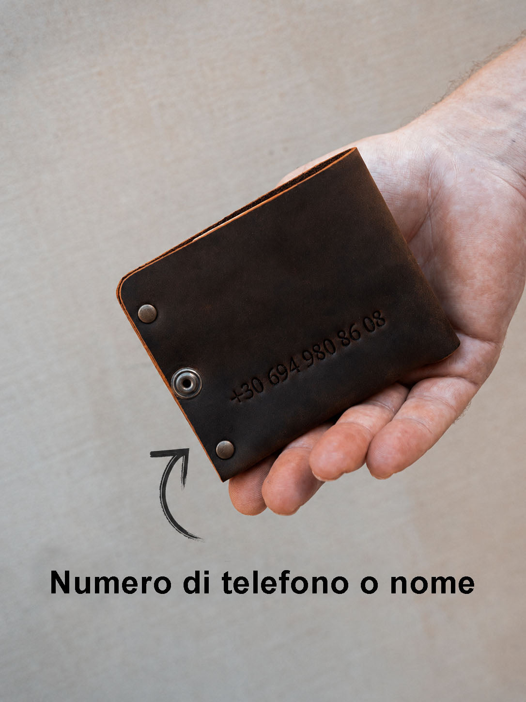 Portafoglio per carte, monete e banconote “Atlas”