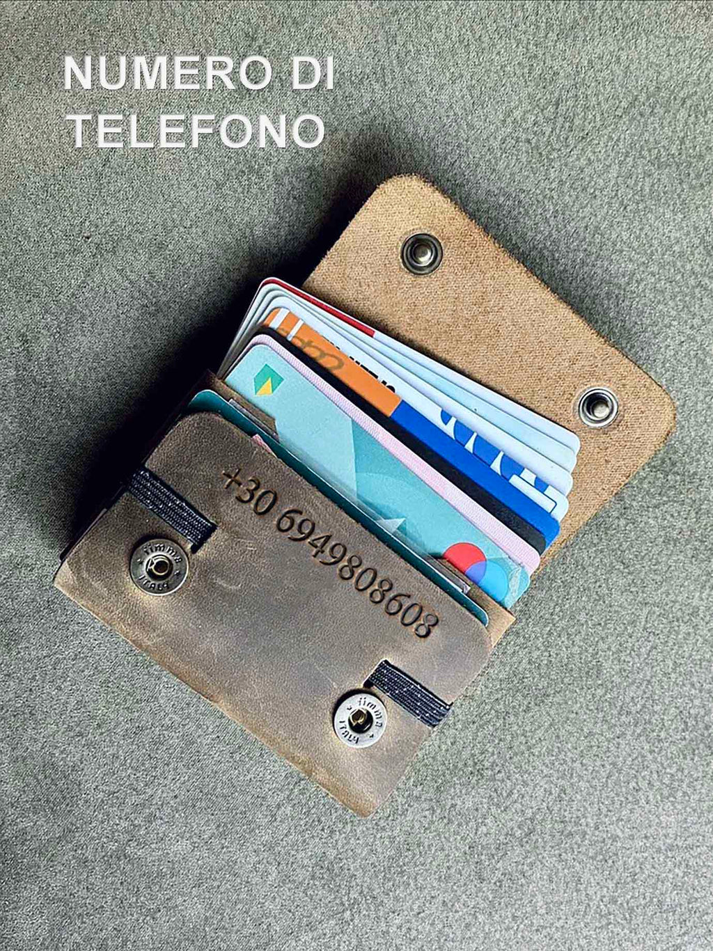 Portafoglio per carte, banconote e monete “Compatto”