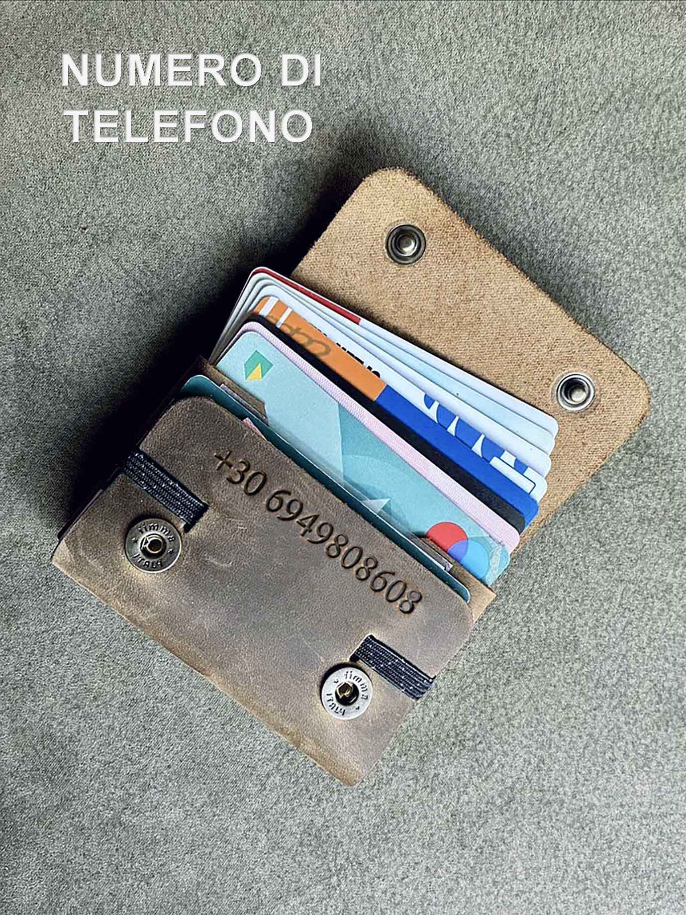 Portafoglio per carte, banconote e monete “Compatto”